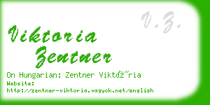 viktoria zentner business card